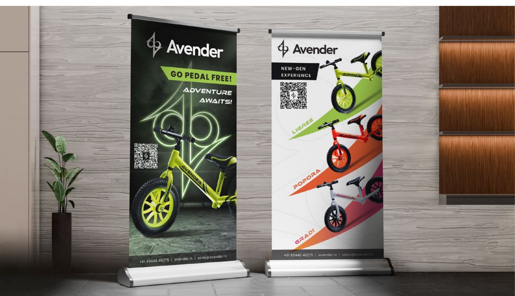 Launch banners