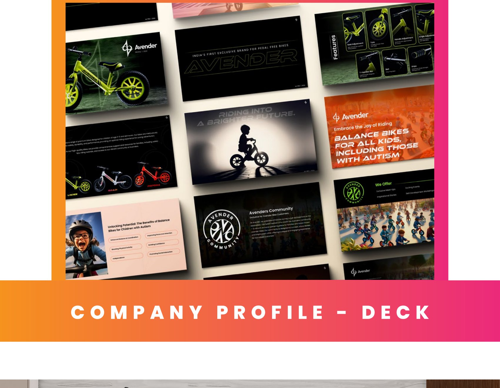 Company profile deck