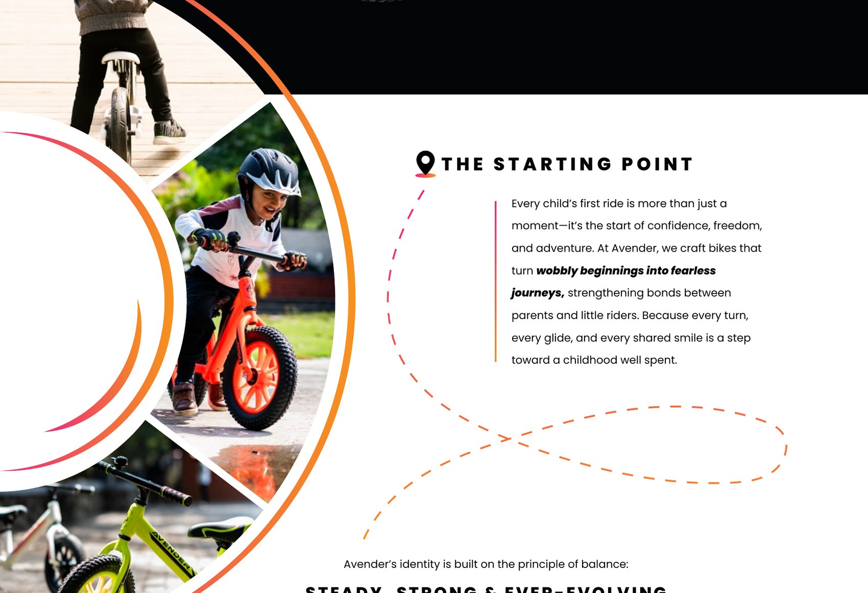 The starting point