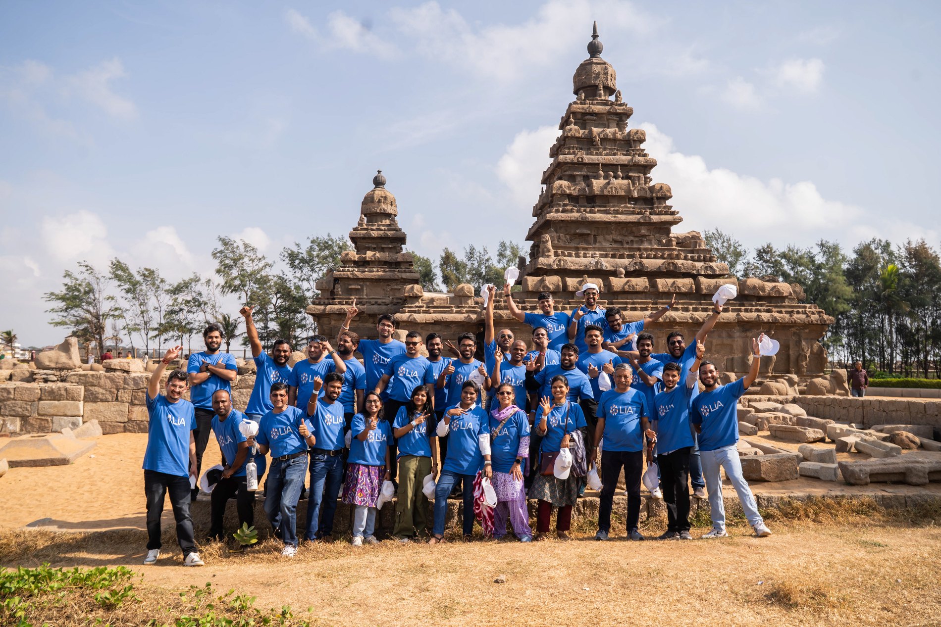 Day two — the Shore Temple, Mahabalipuram