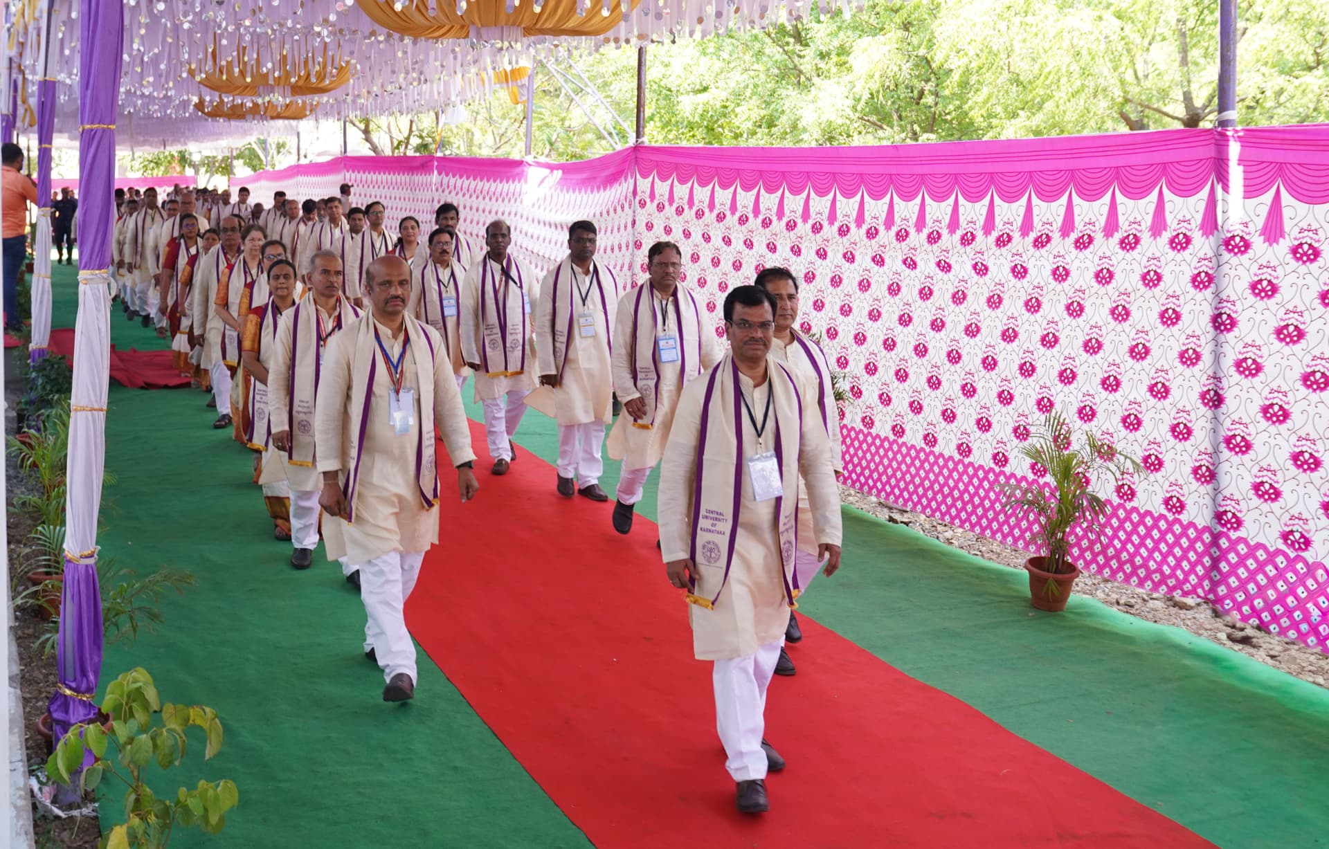 The academic procession