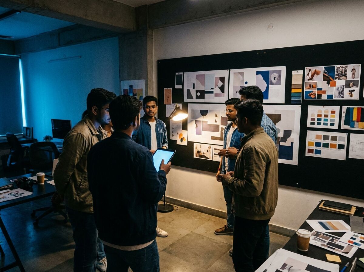 Inside the 7dots studio