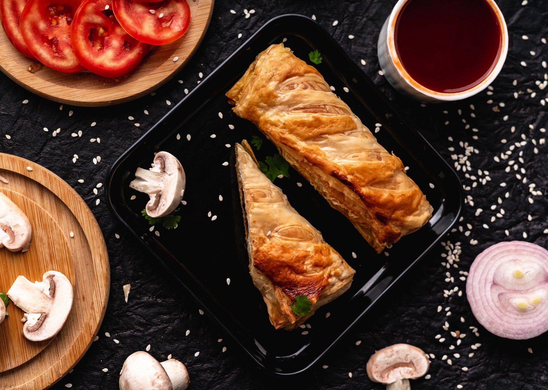 Bright, for savoury